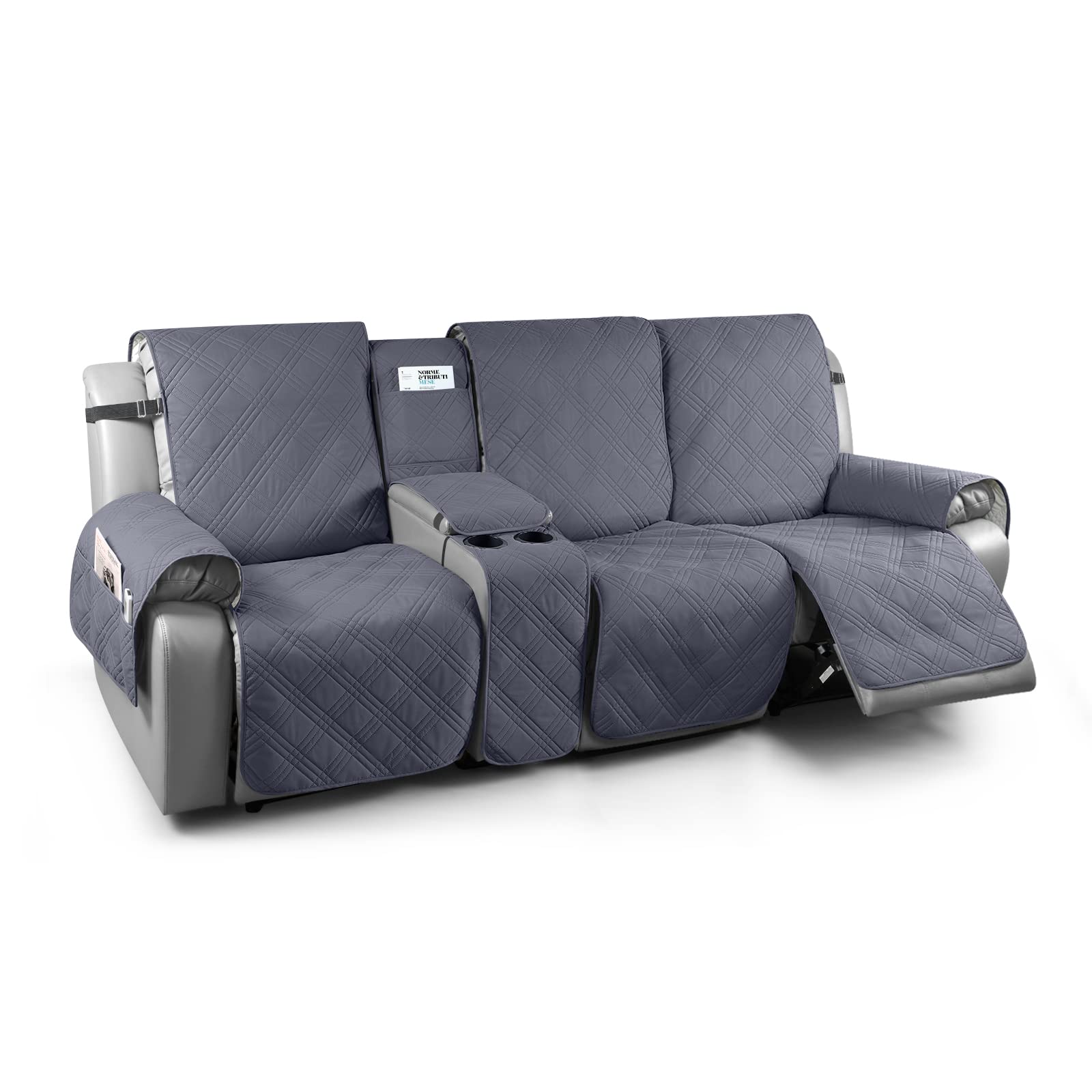 Waterproof Recliner Couch Covers with Console（3 Seater）