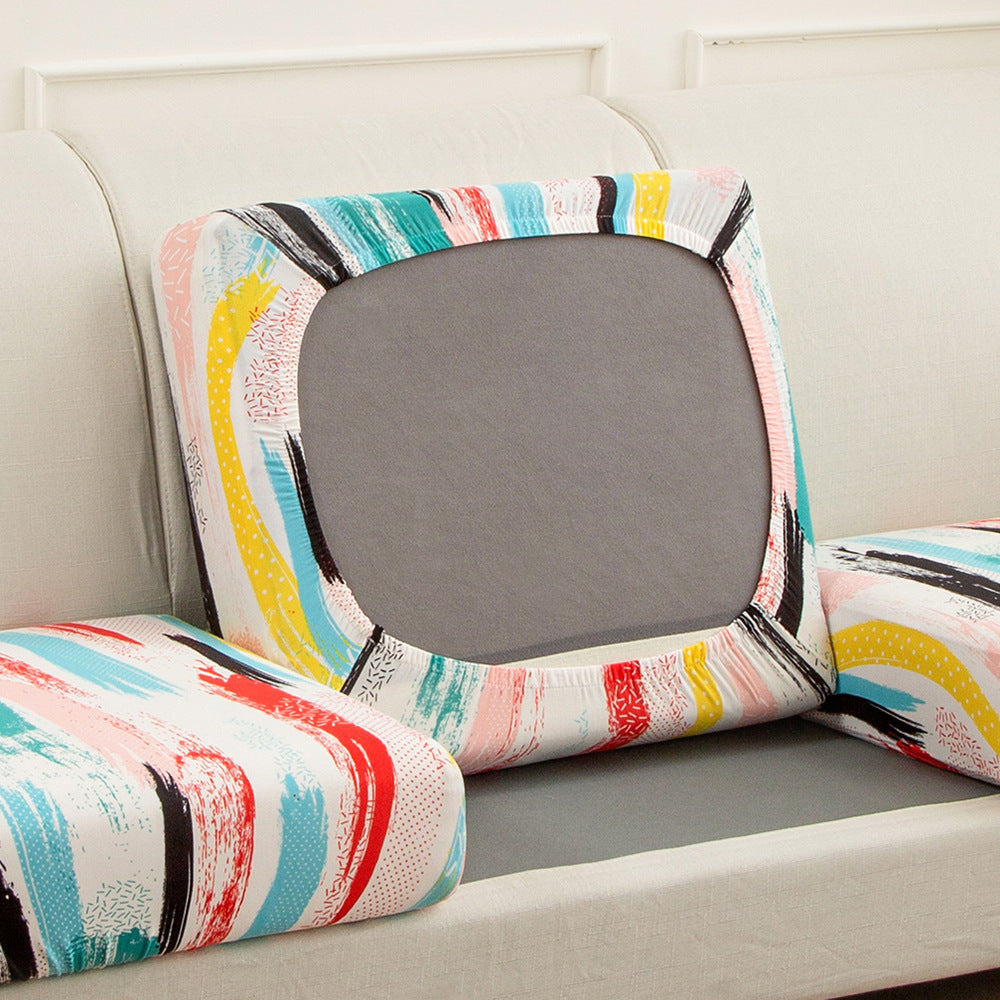 Stretchable best sale cushion covers