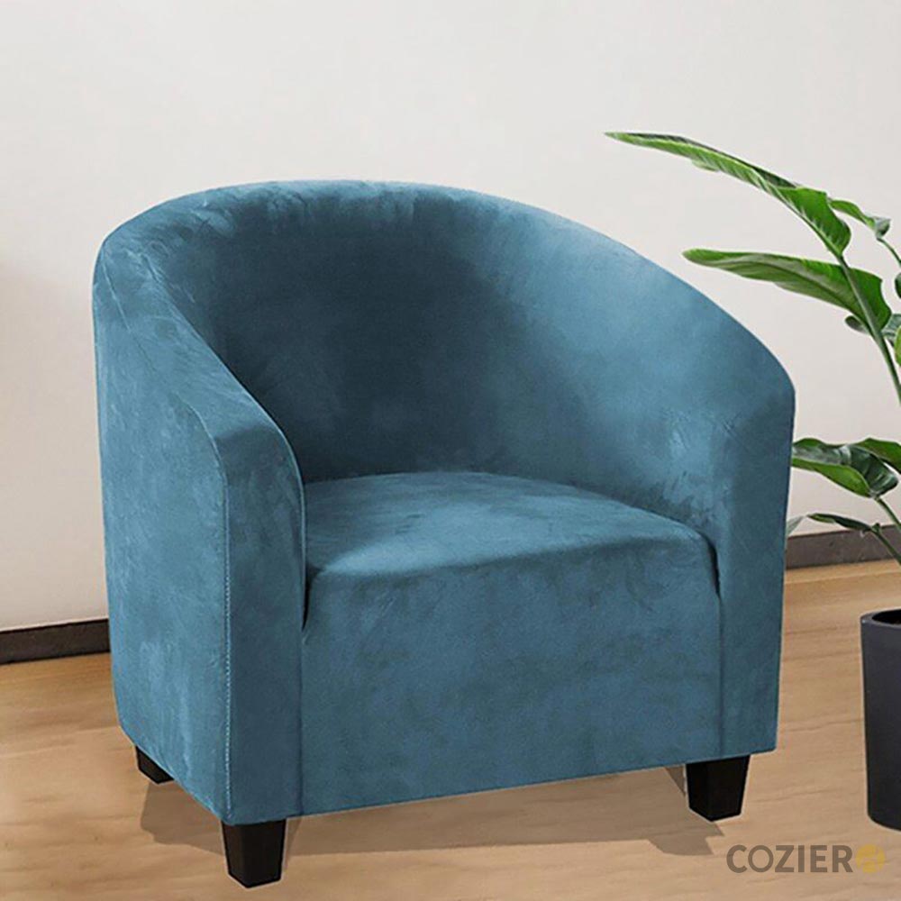 Velvet tub chair discount covers