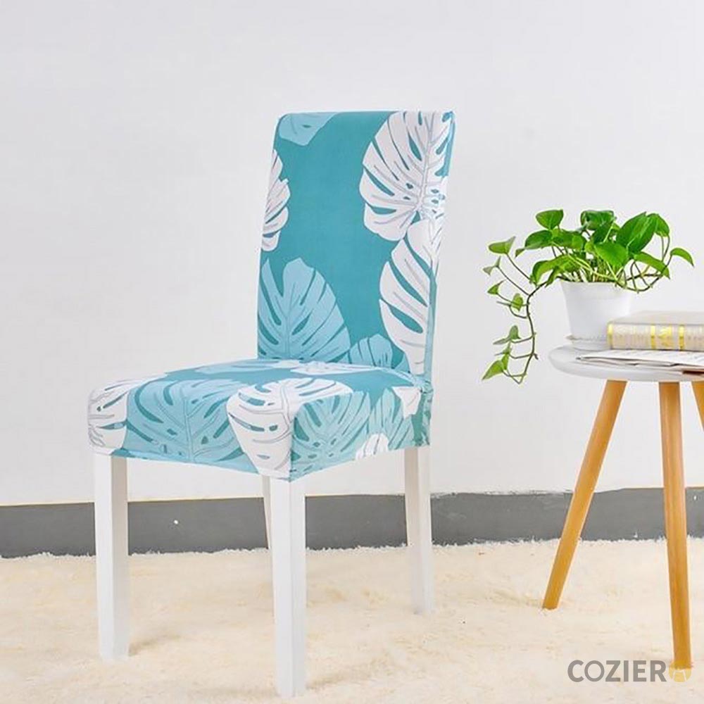 Teal dining chair online covers