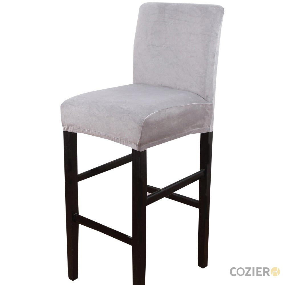 Grey bar stool discount covers