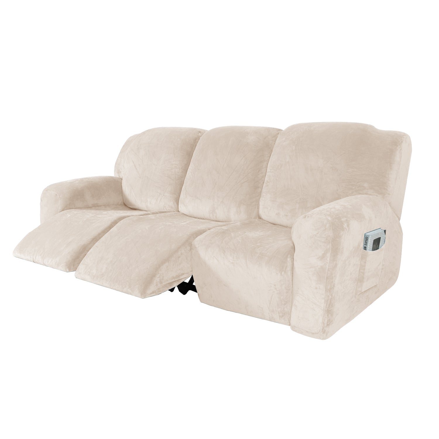 3 seat best sale recliner couch cover