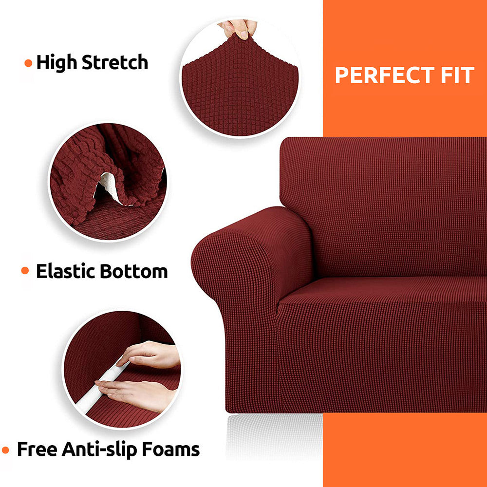 coziero sofa cover stretchable solid color arm chair